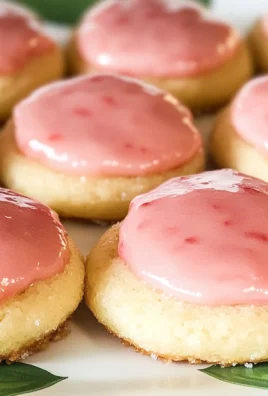 Strawberry Lemonade Melt Away Cookies