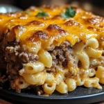 The BEST Mac and Cheese Meatloaf Casserole