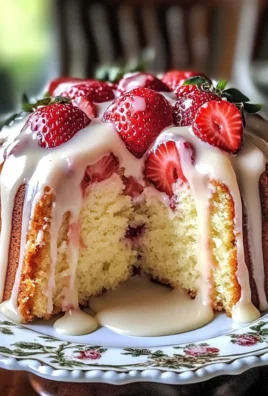 The Ultimate Strawberry Cream Cheese Pound Cake for Any Occasion