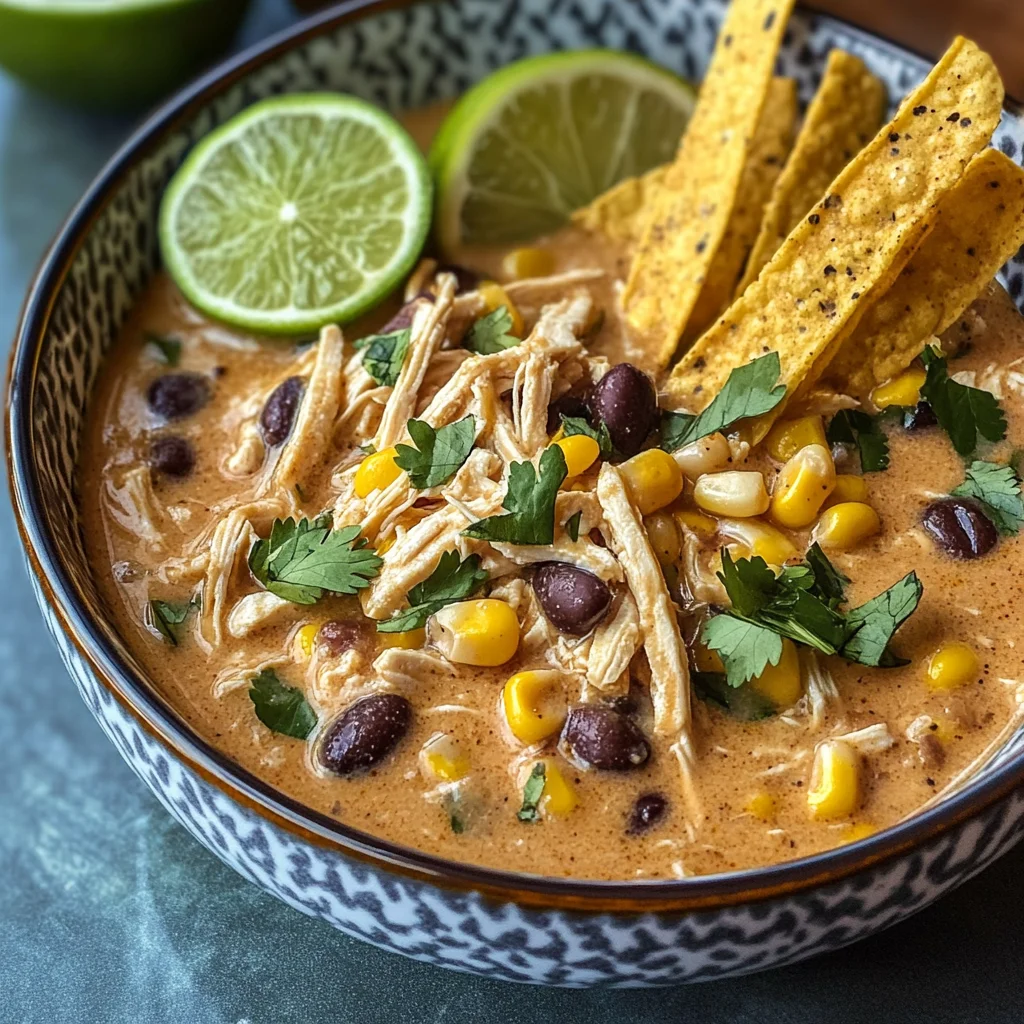 White Chicken Chili with Cream Cheese Recipe