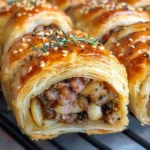 beef & Apple Sausage Rolls
