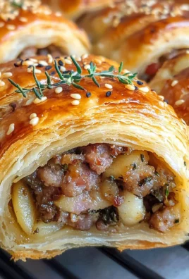 beef & Apple Sausage Rolls