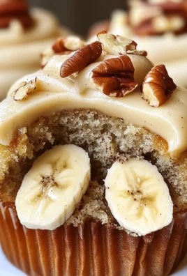 Banana Cinnamon Pecan Cupcakes with Cream Cheese Frosting