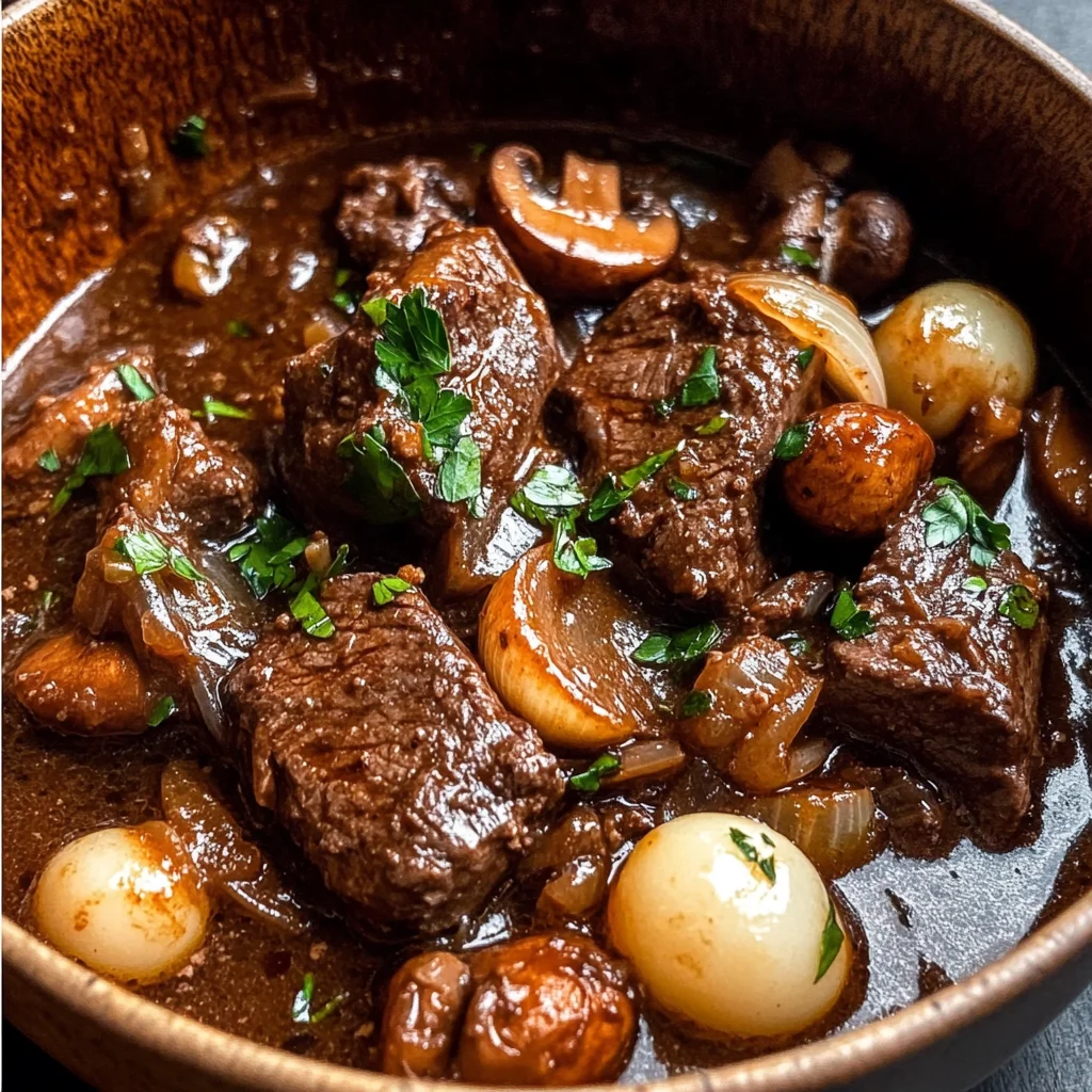 Beef Bourguignon