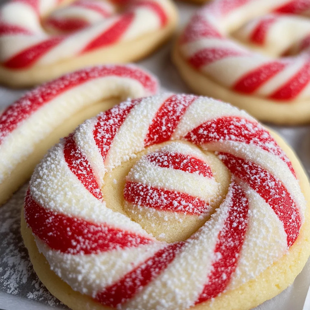 Candy Cane Cookies