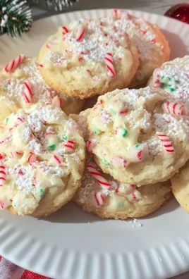 Candy Cane Whipped Shortbread Cookies | Easy and Delicious