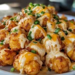Cheddar Ranch Chicken Tater Tot Bake is a must-try!