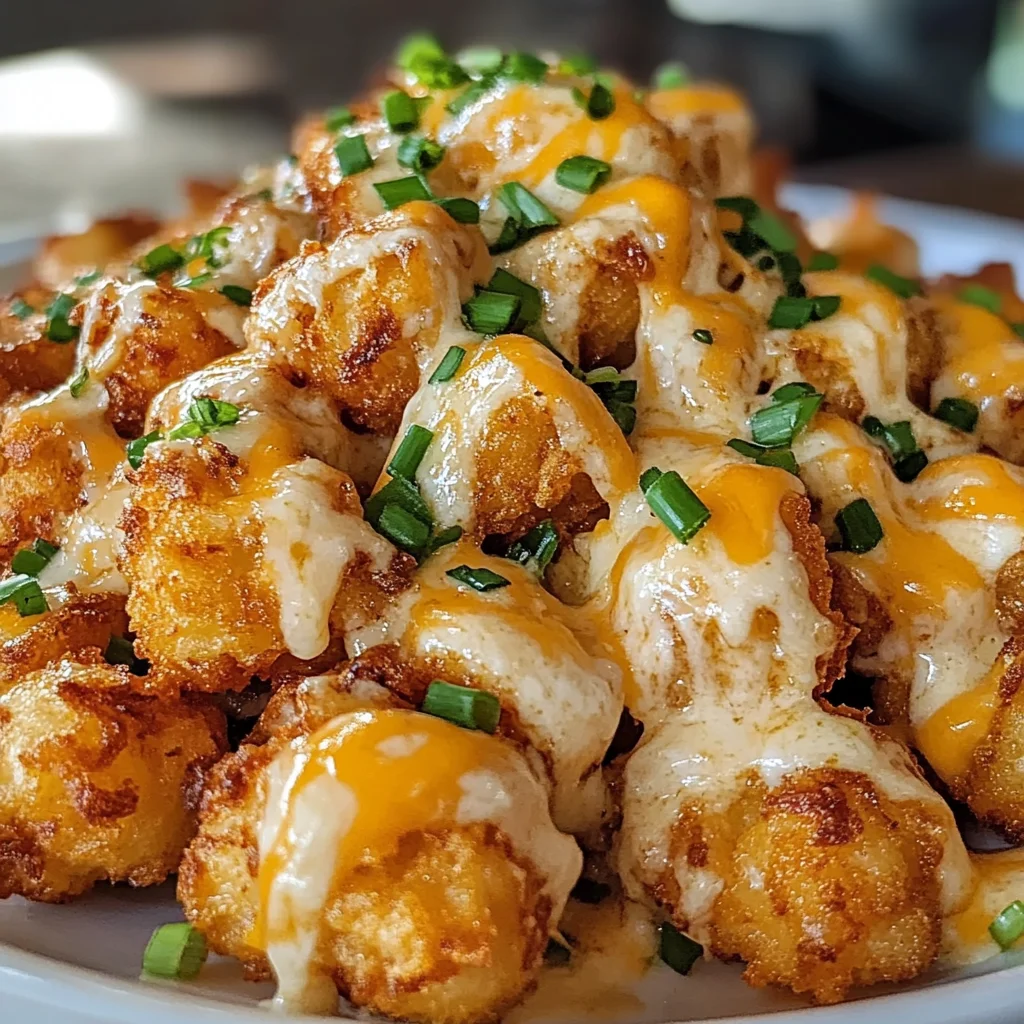 Cheddar Ranch Chicken Tater Tot Bake is a must-try!