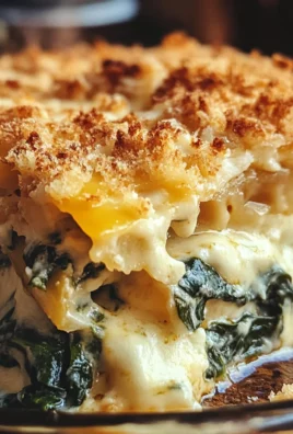 Cheesy Italian Spinach Bake