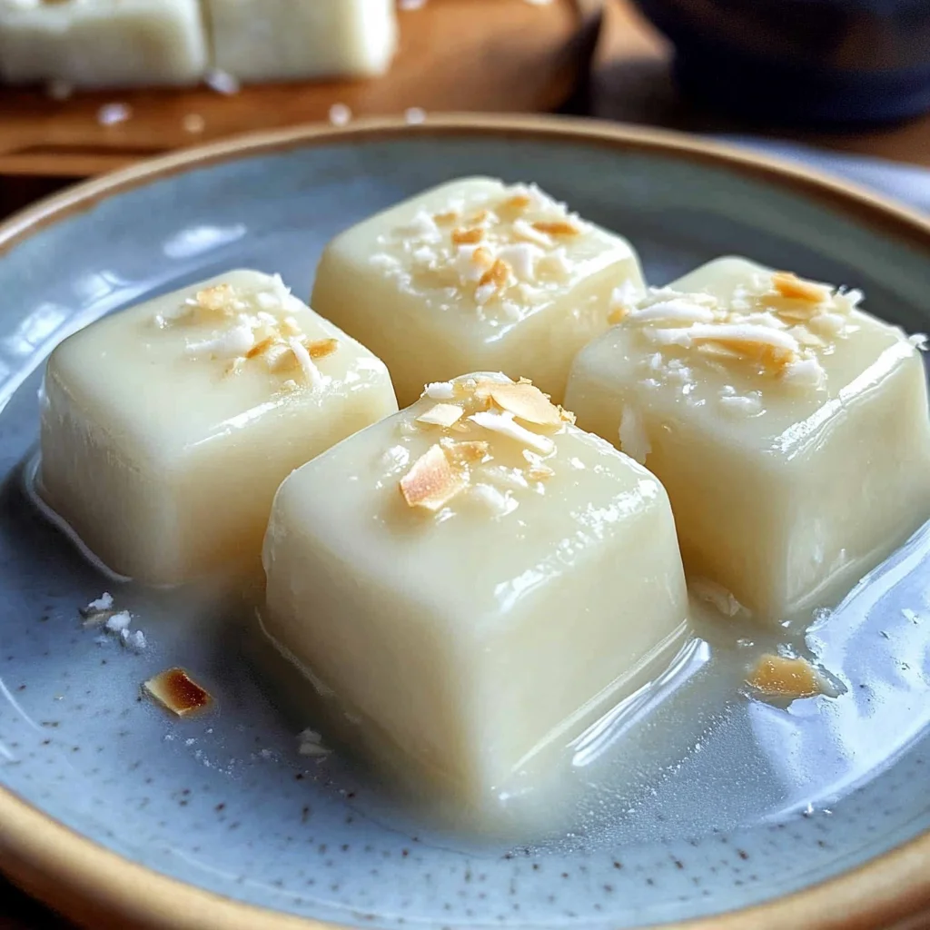 Chinese Coconut Pudding