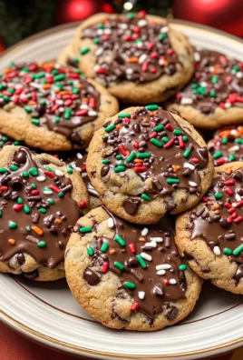 Chocolate Chip Christmas Cookies