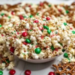 Christmas Popcorn Recipe (Christmas Crunch)