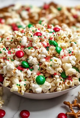 Christmas Popcorn Recipe (Christmas Crunch)