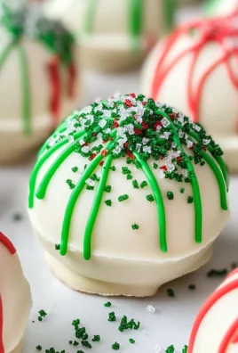 Christmas Tree Cake Truffles