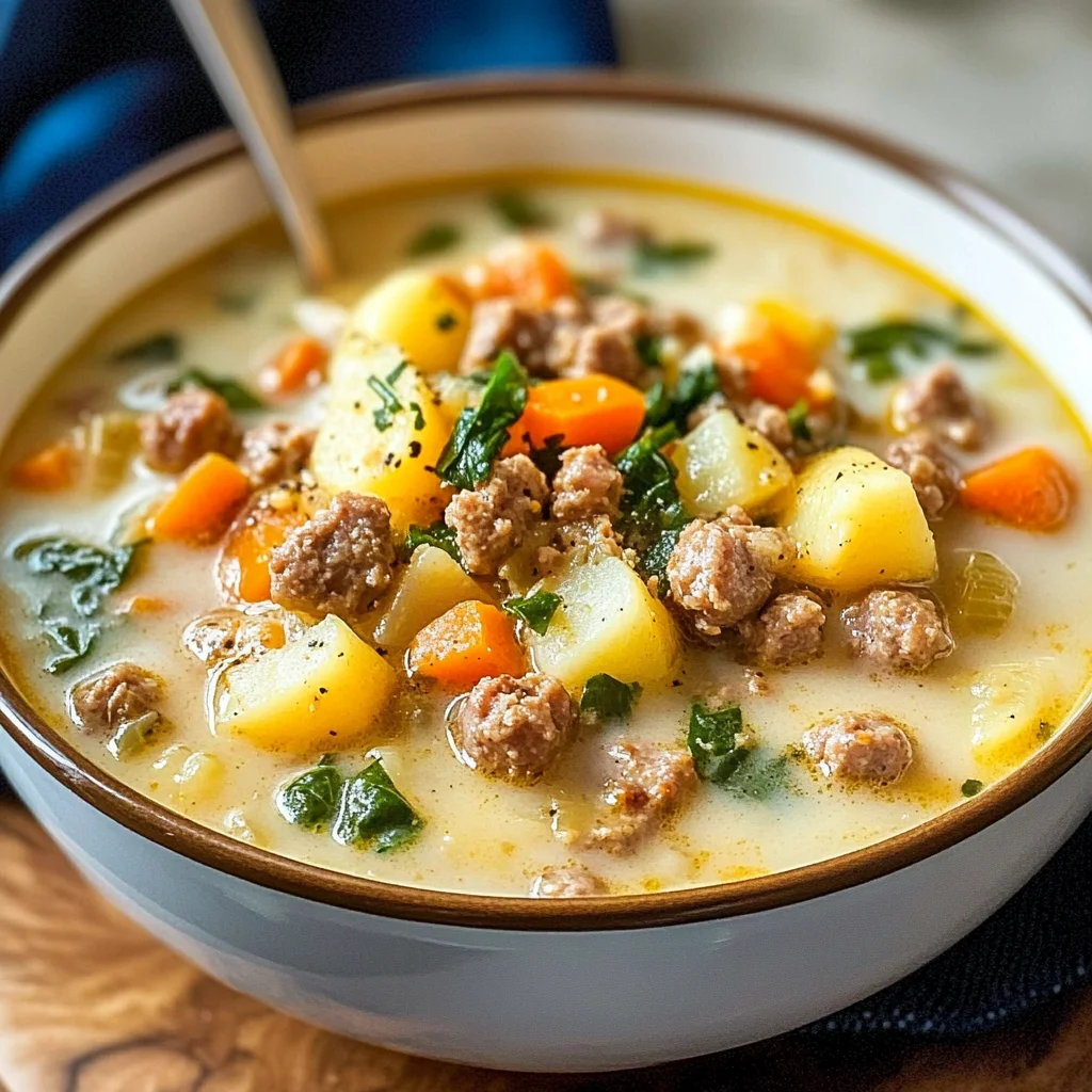 Cozy Italian Sausage and Potato Soup