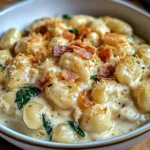 Creamy Crack Chicken Gnocchi