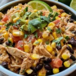 Crock Pot Fiesta Chicken