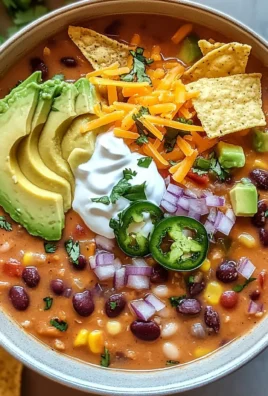 Crockpot Vegetarian Tortilla Soup for Cozy Weeknight Comfort