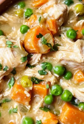 Crustless Chicken Pot Pie