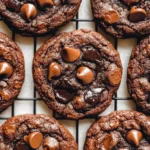 Easy Chocolate Chocolate Chip Cookies