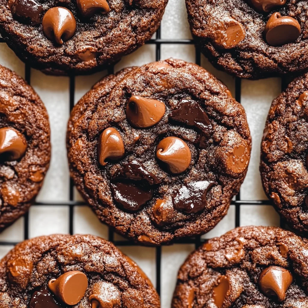 Easy Chocolate Chocolate Chip Cookies