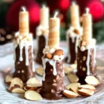 Edible Christmas Candles - An Easy Hack