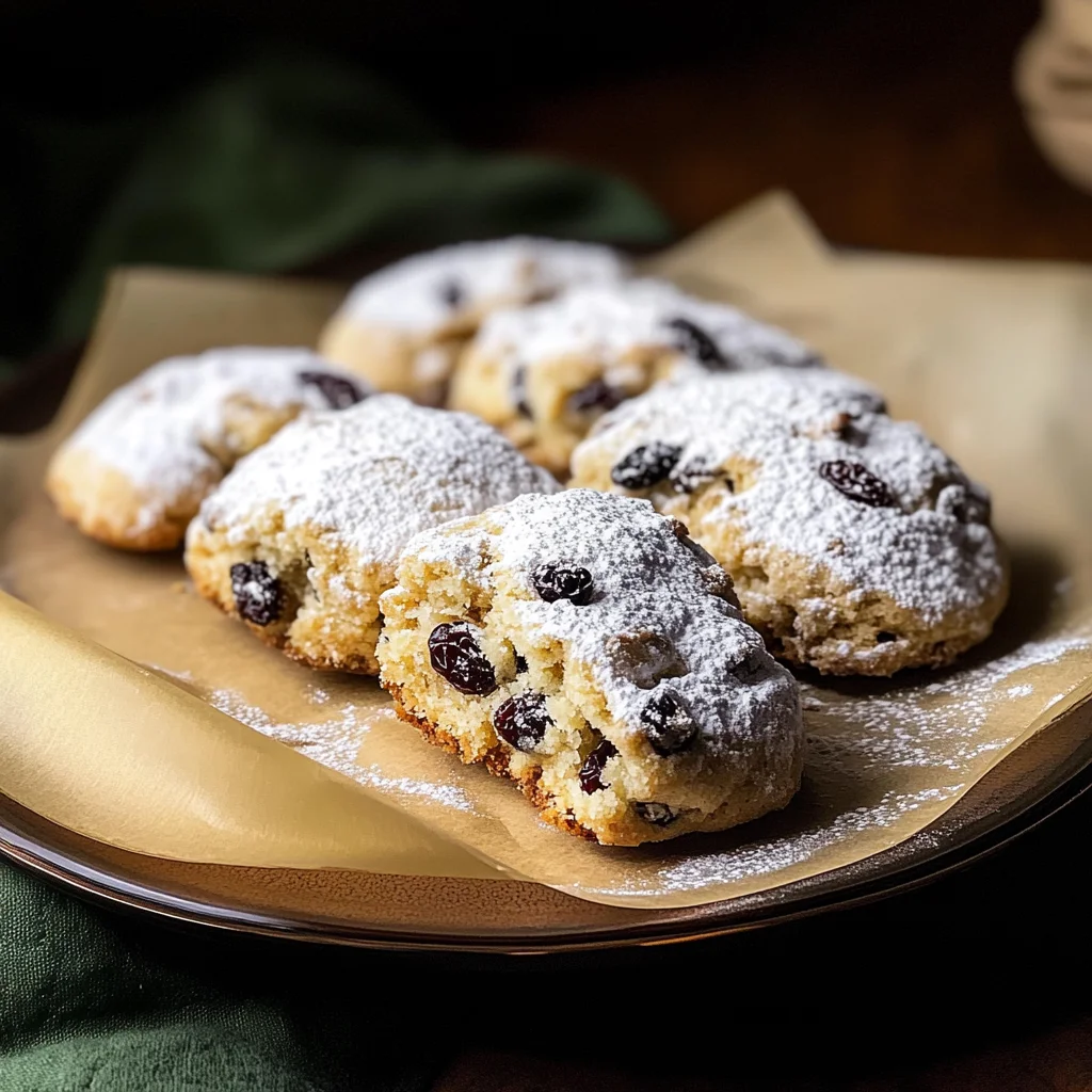 German Stollen Cookies