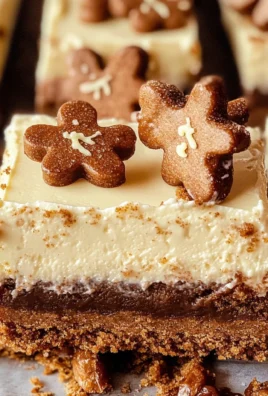 Gingerbread Cheesecake Bars