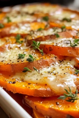 Homemade Garlic Butter Sweet Potato Bake - apple vinegarandcookie