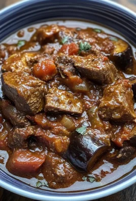 Lamb Stew with Eggplant