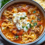 Lasagna Soup