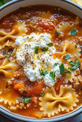 Lasagna Soup