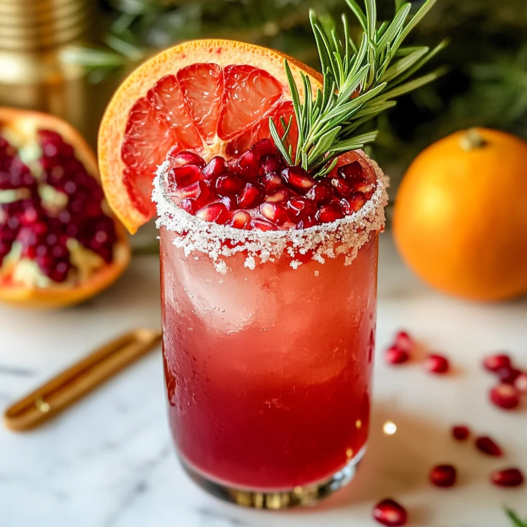 Merry Christmas Mocktail