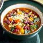 Olive Garden Copycat Minestrone Soup {Slow Cooker}