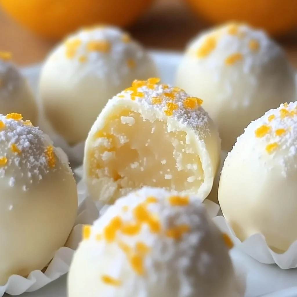 Orange Truffles