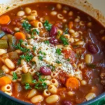 Pasta e Fagioli Soup {Olive Garden Copycat Recipe}