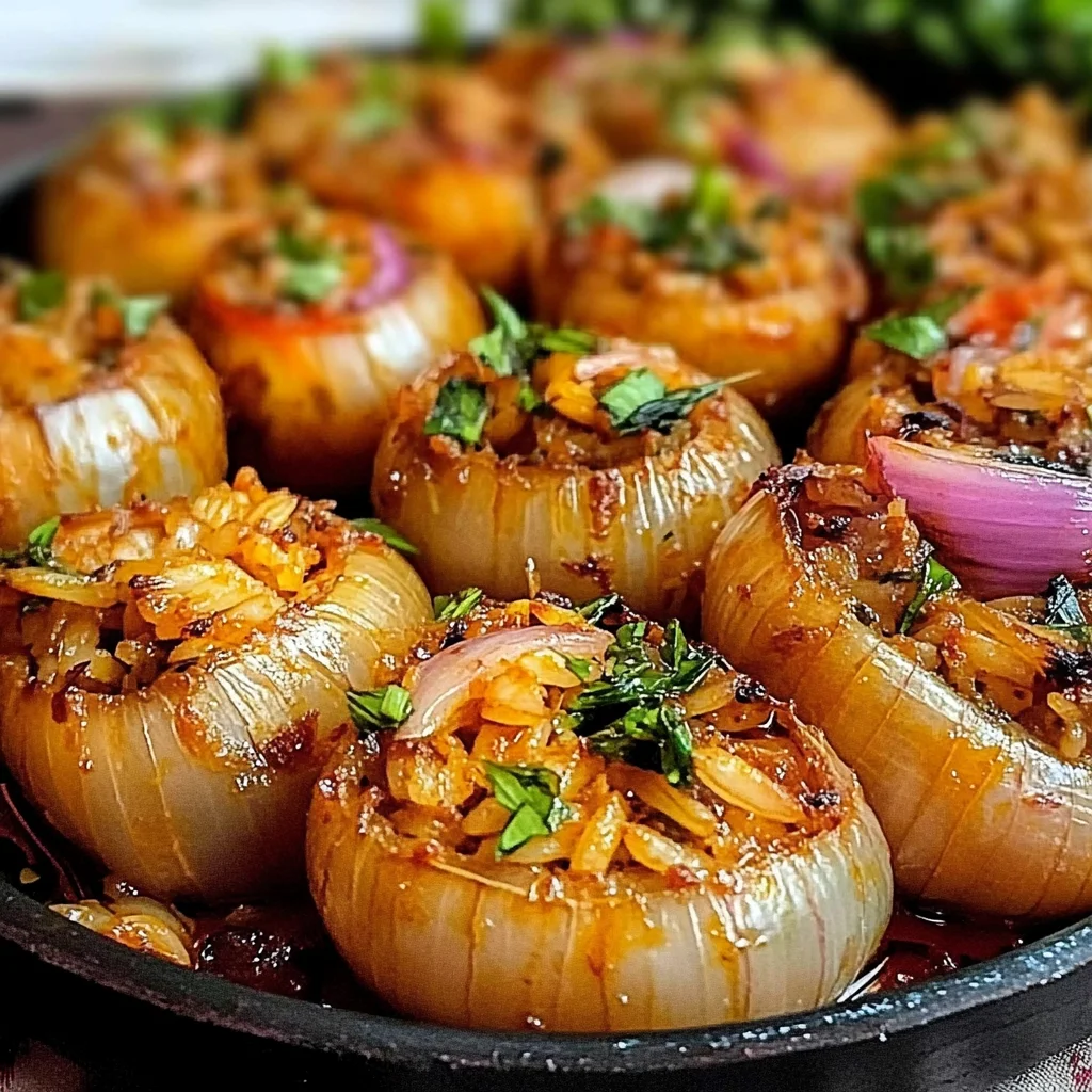 Persian Stuffed Onions Recipe (Dolmeh Piaz) in 8 Steps