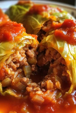 Polish Stuffed Cabbage Rolls: Comforting Flavor