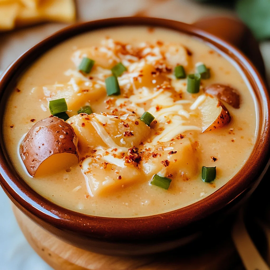 Potato Beer and Cheese Soup