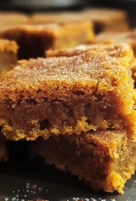 Pumpkin Snickerdoodle Blondies Recipe