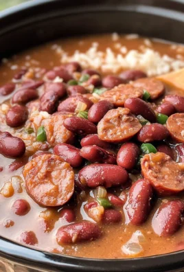 Slow Cooker Cajun Red Beans and Rice