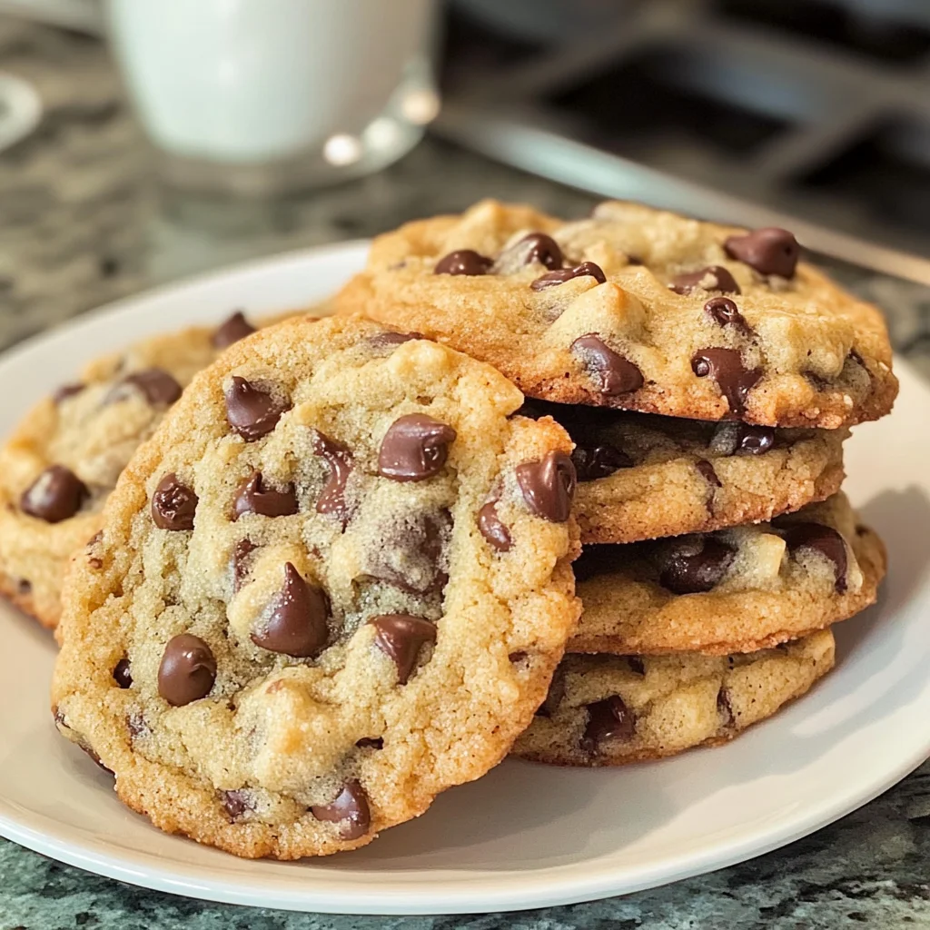 Ultra Thick and Chewy Chocolate Chip Cookies
