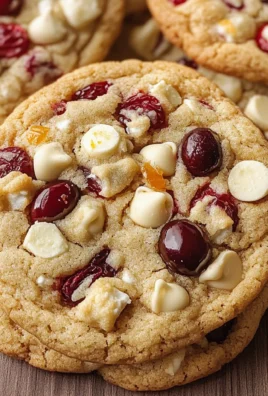 White Chocolate Cranberry Cookies