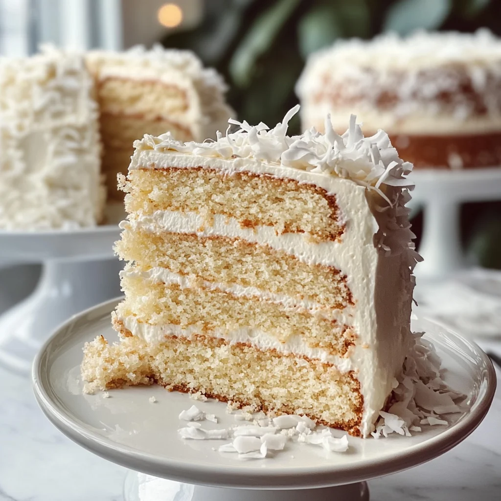 Winter Wonderland White Chocolate Cake