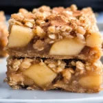 Apple Pie Oatmeal Bars