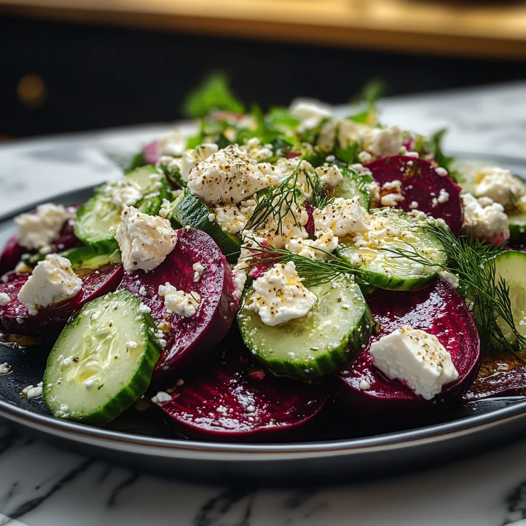 Beet Salad with Feta and Cucumber: A Fresh Summer Favorite