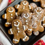 Chewy Gingerbread Man Cookies