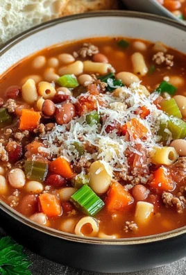 Copycat Olive Garden Pasta E Fagioli Soup