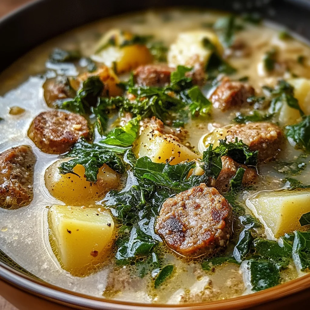 Cozy Italian Sausage and Potato Soup for Soul-Warming Nights