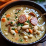 Creamy Bean Soup with Kielbasa